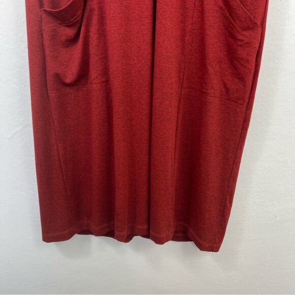 Anni Kuan Burgundy Fair Trade Dress Size Medium - Picture 7 of 12